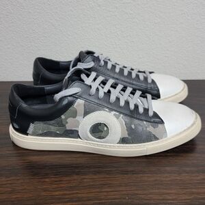 Oliver Cabell Low 1 Camo Distressed Sneakers 39